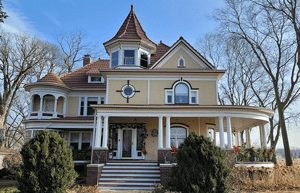 Exterior of historic home