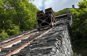 Historic slate quarry 