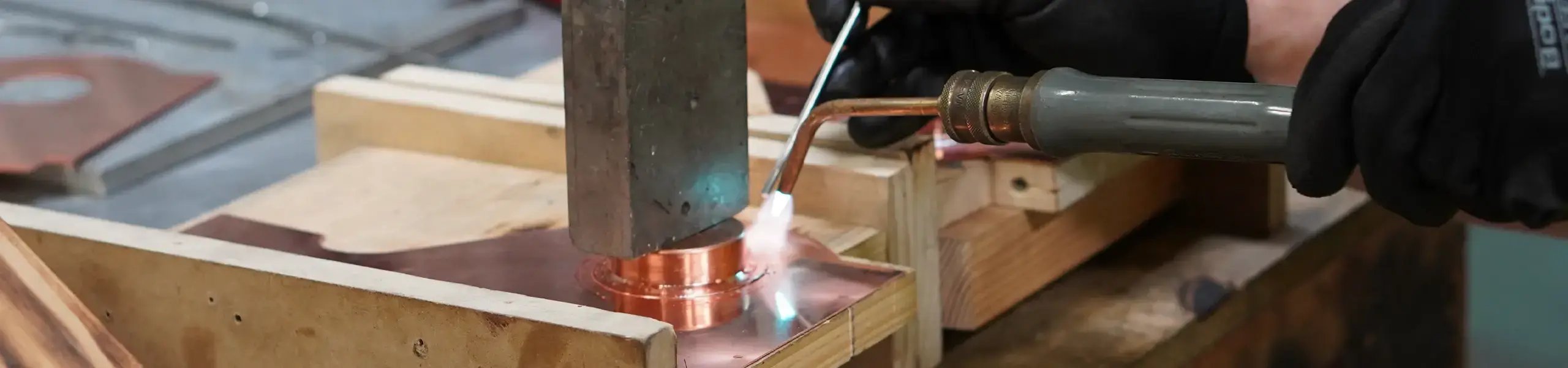 copper welding at renaissance historic exteriors