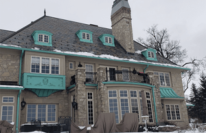Exterior of historic residential property 