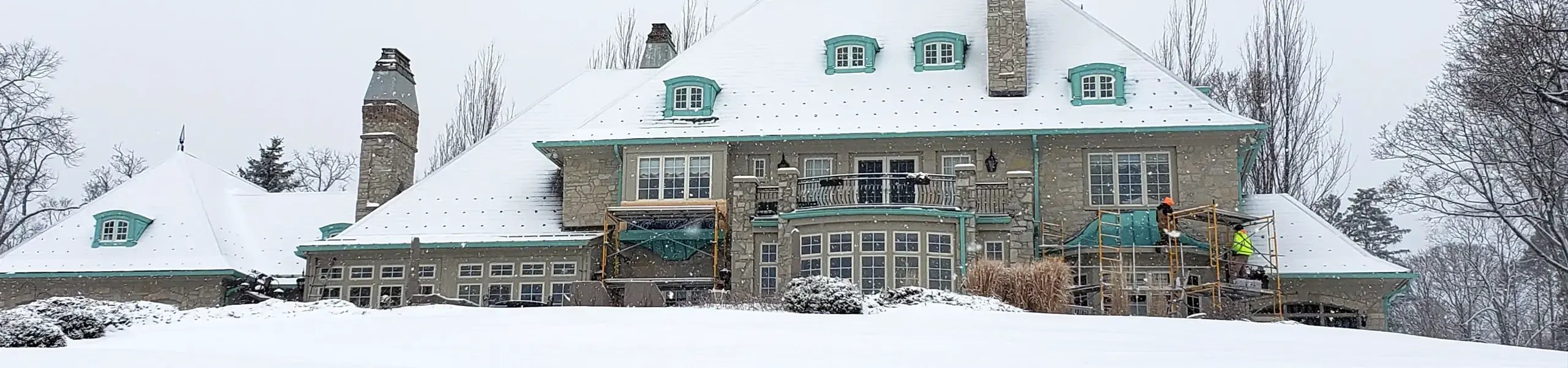 historic home repairs during winter